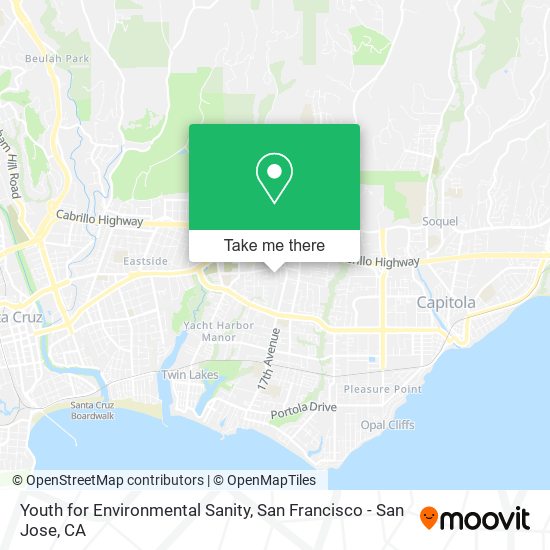 Mapa de Youth for Environmental Sanity