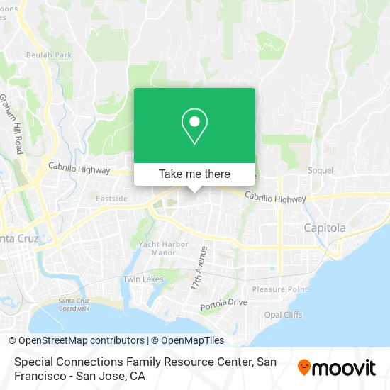 Special Connections Family Resource Center map