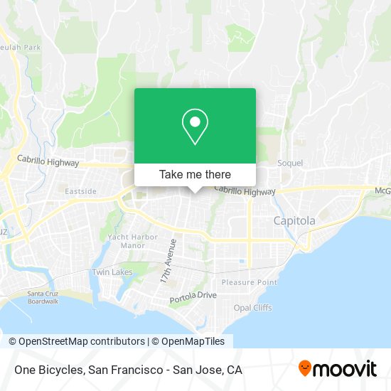 Mapa de One Bicycles
