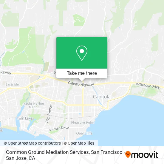 Common Ground Mediation Services map