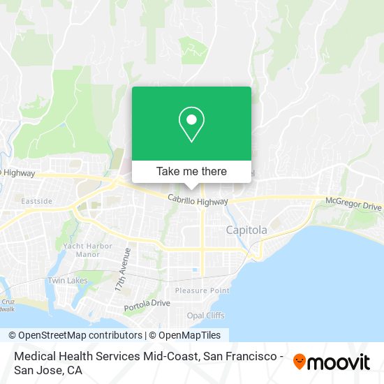Medical Health Services Mid-Coast map
