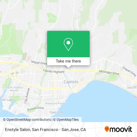 Mapa de Enstyle Salon