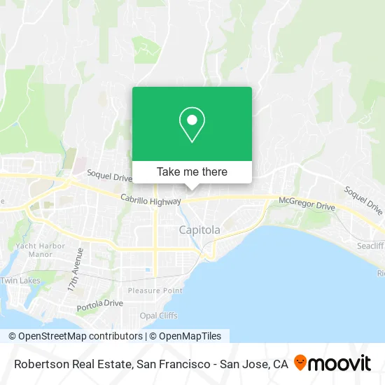 Mapa de Robertson Real Estate
