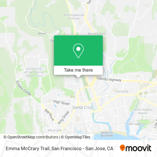 Emma McCrary Trail map