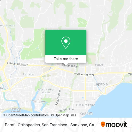 Pamf - Orthopedics map