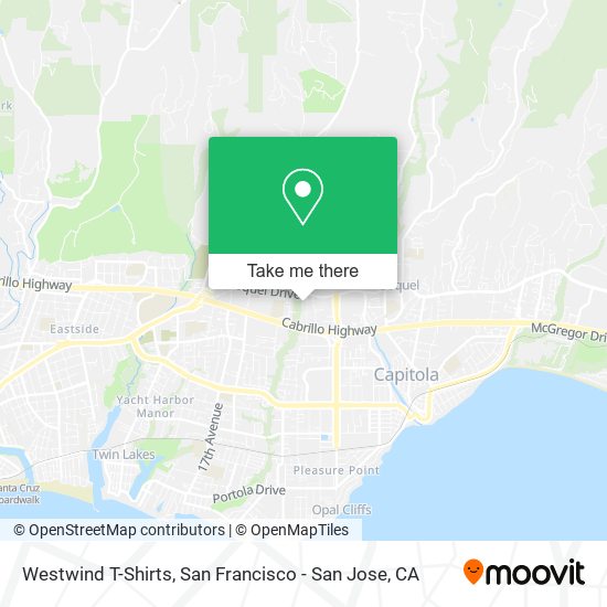 Westwind T-Shirts map