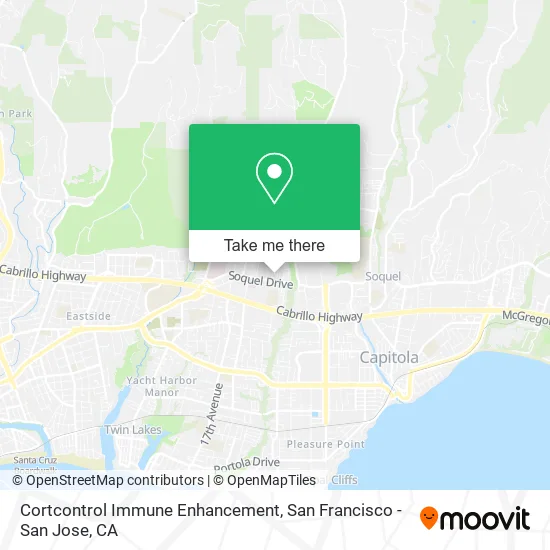 Cortcontrol Immune Enhancement map