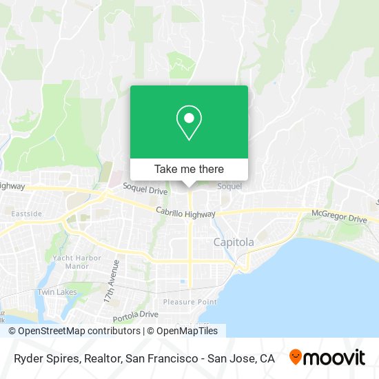 Ryder Spires, Realtor map