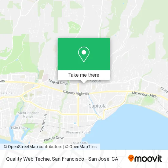 Quality Web Techie map