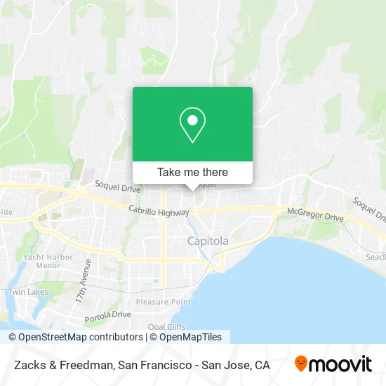 Mapa de Zacks & Freedman