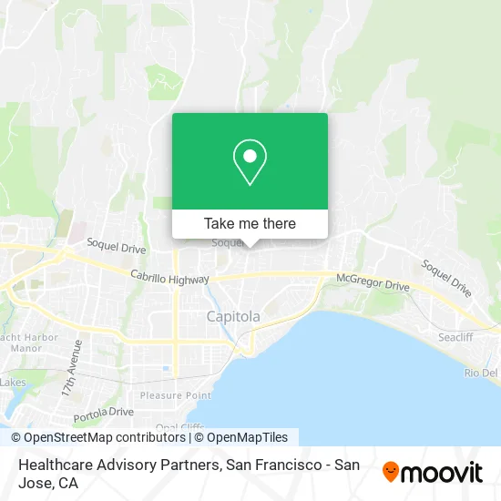 Healthcare Advisory Partners map