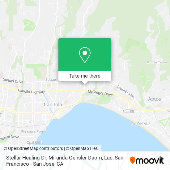 Stellar Healing Dr. Miranda Gensler Daom, Lac map