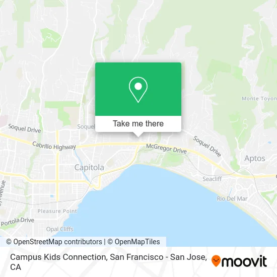 Campus Kids Connection map