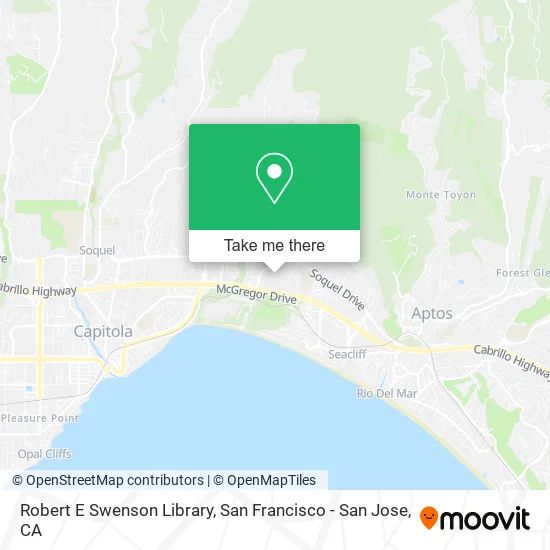 Robert E Swenson Library map