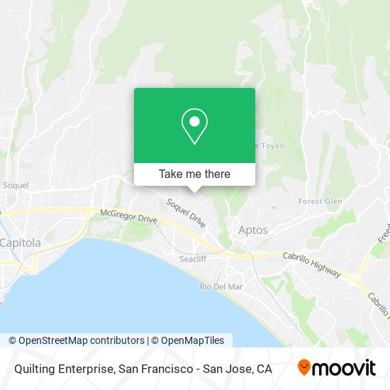 Quilting Enterprise map