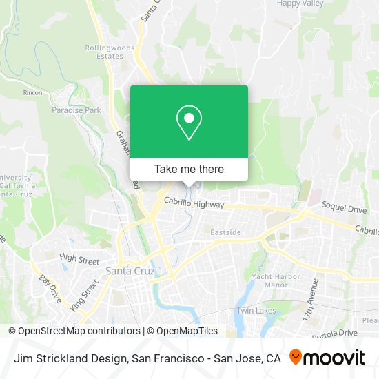 Jim Strickland Design map