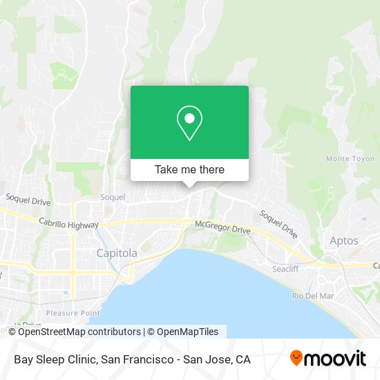 Mapa de Bay Sleep Clinic