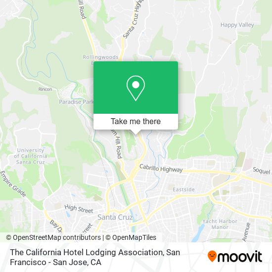 Mapa de The California Hotel Lodging Association