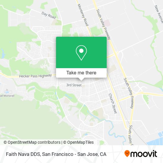 Faith Nava DDS map