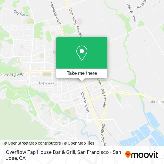 Overflow Tap House Bar & Grill map