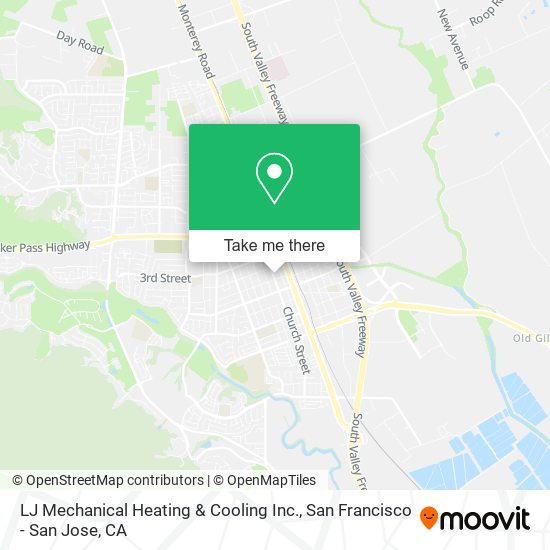 LJ Mechanical Heating & Cooling Inc. map