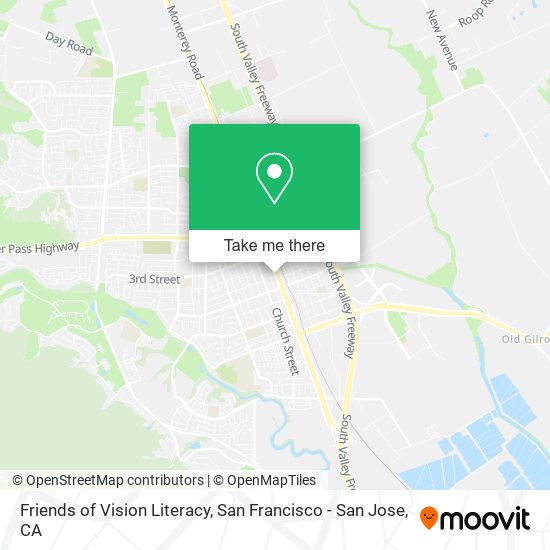 Friends of Vision Literacy map