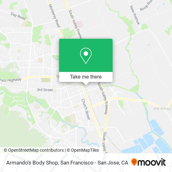 Mapa de Armando's Body Shop