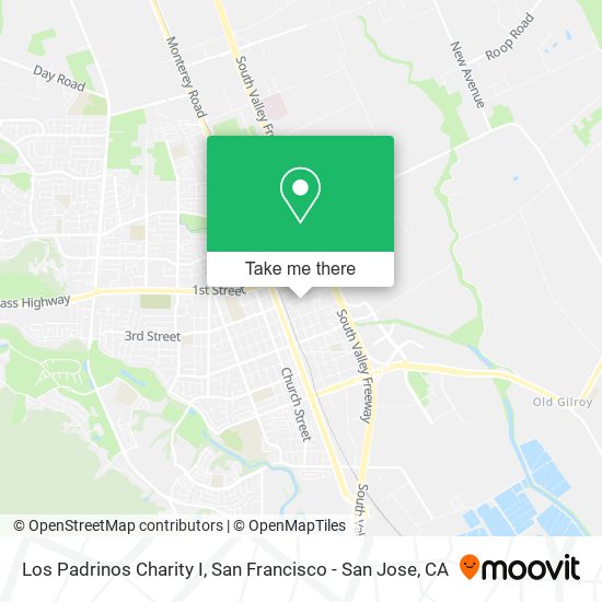 Mapa de Los Padrinos Charity I