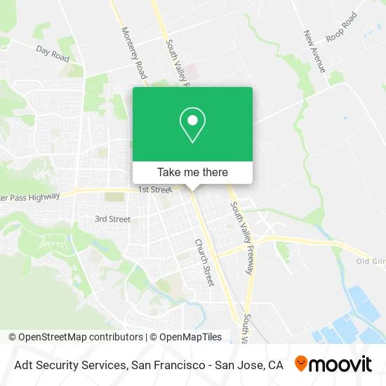 Adt Security Services map