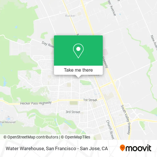 Mapa de Water Warehouse