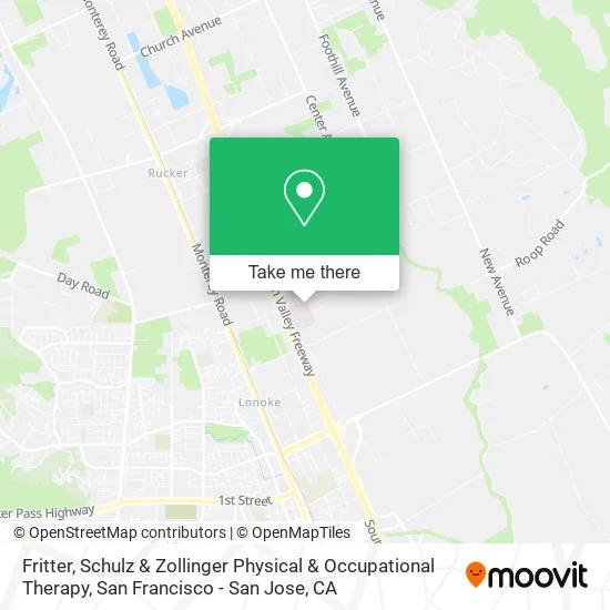 Mapa de Fritter, Schulz & Zollinger Physical & Occupational Therapy