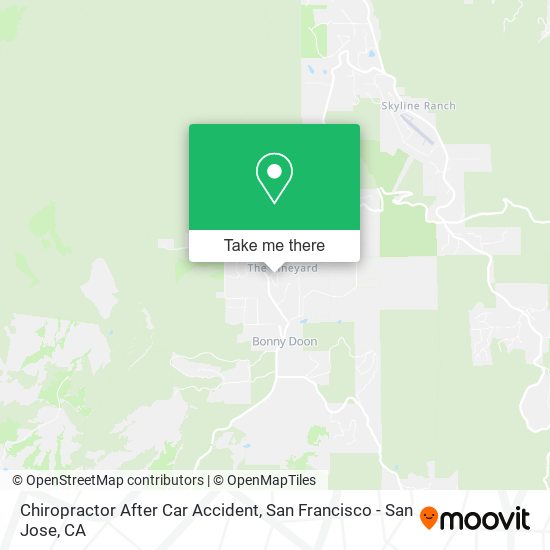 Chiropractor After Car Accident map