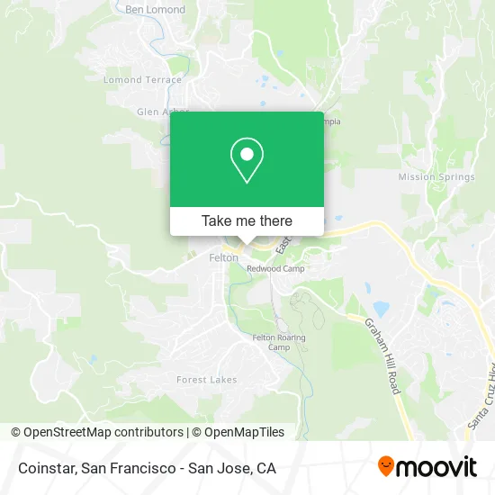 Coinstar map