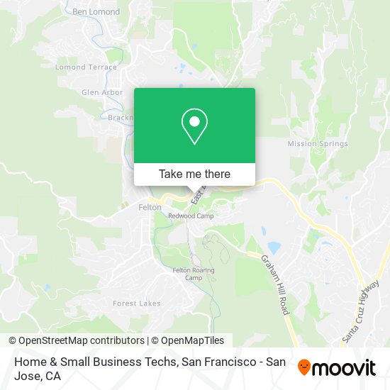 Mapa de Home & Small Business Techs
