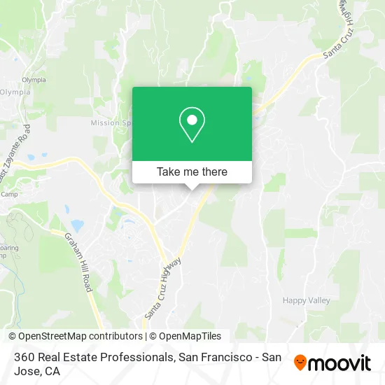 Mapa de 360 Real Estate Professionals