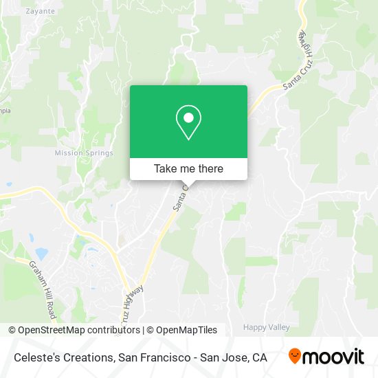 Celeste's Creations map