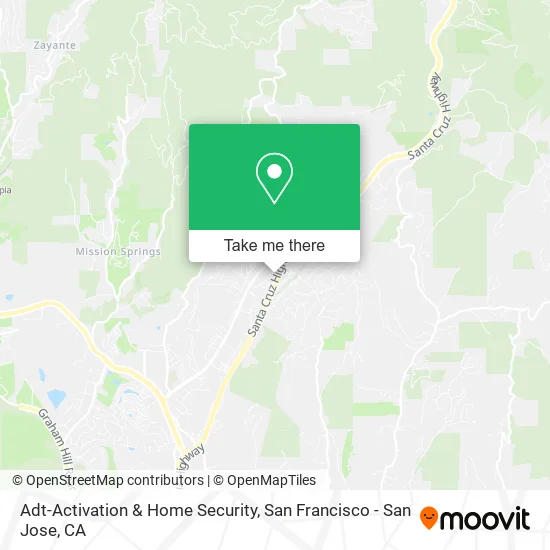 Mapa de Adt-Activation & Home Security