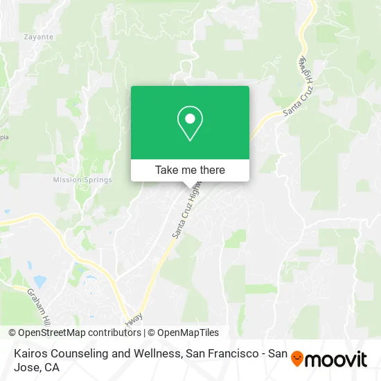 Mapa de Kairos Counseling and Wellness
