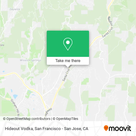 Mapa de Hideout Vodka