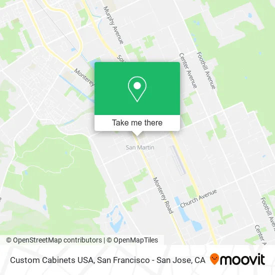 Mapa de Custom Cabinets USA