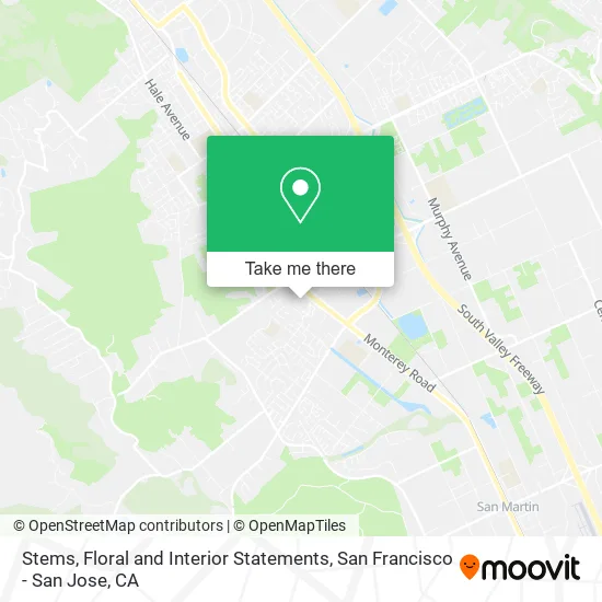 Stems, Floral and Interior Statements map