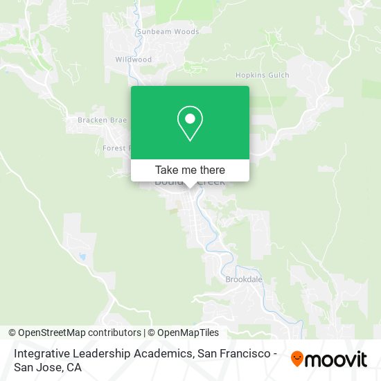 Integrative Leadership Academics map