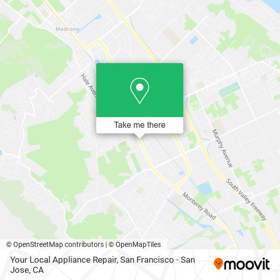 Mapa de Your Local Appliance Repair