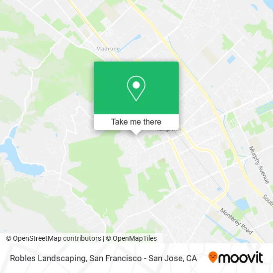 Mapa de Robles Landscaping