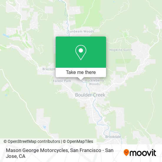 Mason George Motorcycles map