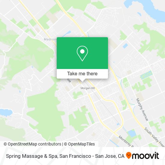 Spring Massage & Spa map