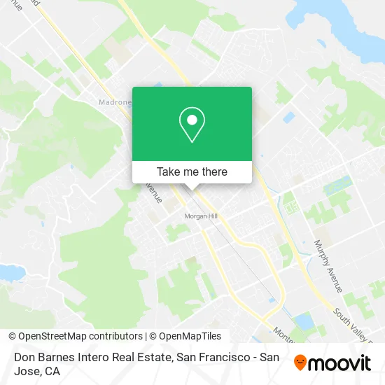 Don Barnes Intero Real Estate map