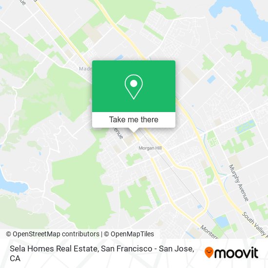 Sela Homes Real Estate map