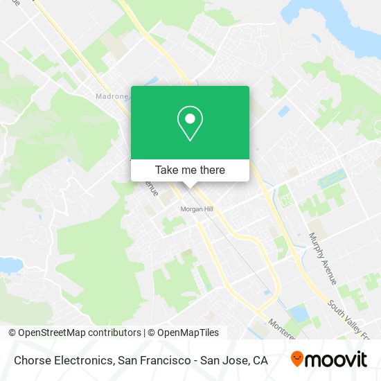 Chorse Electronics map