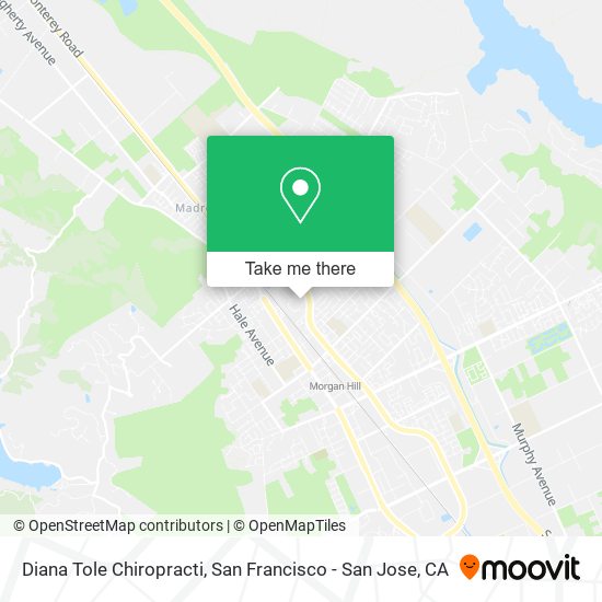 Diana Tole Chiropracti map